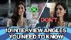 10 Angles That Will Take Your Interviews To The Next Level