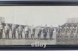 1908 Chicago Cubs World Series Champions Original Team Framed Panoramic Photo