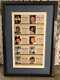 1961 Post Cereal New York Yankees Uncut Team Sheet Archival Framed No Adhesive