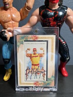 2006 Topps Allen & Ginter Framed Mini Hulk Hogan Autograph Auto /200. SEE PICS