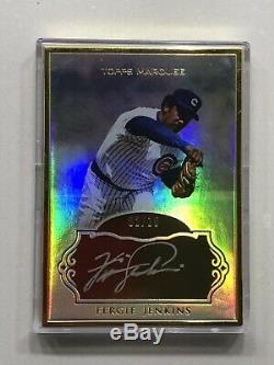 2011 Topps Marquee Gold Framed Auto #/10 Cubs FERGIE JENKINS