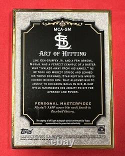 2012 Topps Museum Collection Stan Musial Gold Frame Auto #14/15 (DC)