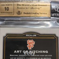 2013 Topps Museum Collection Framed Autographs Juan Marichal Auto BGS 9.5, 1 /10