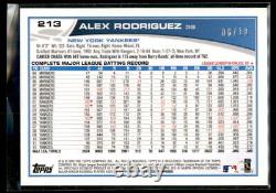 2013 Topps Silver Slate Framed Alex Rodriguez #213 New York Yankees 6/10