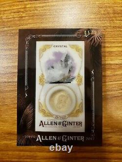 2017 Topps Allen and Ginter Framed Mini Gems and Ancient Fossil Relics #GAFC