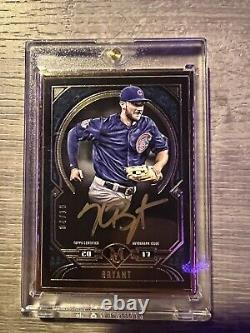2017 Topps Museum Collection Kris Bryant Framed Auto 4/10