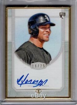 2017 Topps Transcendent Auto YOAN MONCADA Gold Framed 16/25 RC AUTOGRAPH Rookie