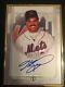 2017 Topps Transcendent Mike Piazza Gold Framed Auto /25 Mets