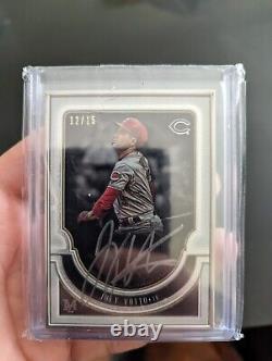 2018 Topps Museum Collection Framed Silver /15 Joey Votto #MFA-JV Auto