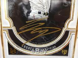 2018 Topps Museum GOLD FRAMED Shohei Ohtani Angels RC GOLD ON CARD Auto #03/10