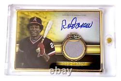 2019 Topps Gold Label ROD CAREW Golden Greats Framed Jersey On-Card Auto 1/1