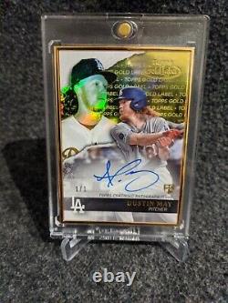 2020 Topps Gold Label Dustin May Framed Auto #'d 1of 1