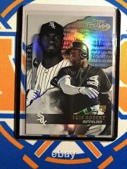 2020 Topps Gold Label Redemption Blue Parallel Framed Autograph Luis Robert RC