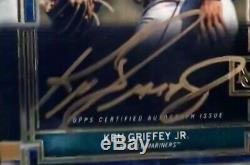 2020 Topps Museum Collection Ken Griffey Jr. Auto Gold Frame Ink Case Hit SP /10