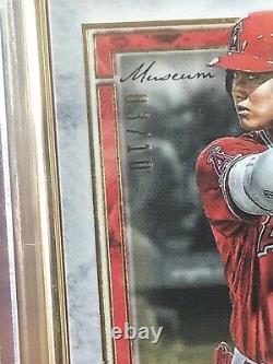 2020 Topps Museum Collection SHOHEI OHTANI Gold Framed Autograph 3/10 CASE HIT