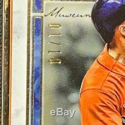 2020 Topps Museum George Springer Museum Framed Gold Auto /10