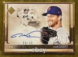 2020 Topps Transcendent Collection SP Jacob Degrom Gold Frame Auto 6/25 RARE