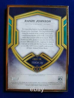 2020 Topps Transcendent Hall of Fame Gold Frame Randy Johnson AUTO #25/25