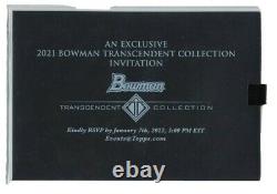 2021 Bowman Transcendent Collection Invitation Exclusive VIP Party Only 100