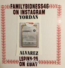 2021 Topps Gold Label Framed Yordan Alvarez Auto #FAYA Houston Astros Outfielder