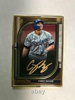 2021 Topps Museum Collection COREY SEAGER Framed Auto 8/10
