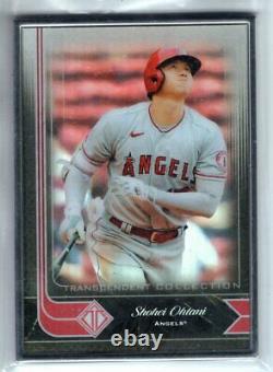 2021 Topps Transcendent Collection Icons SHOHEI OHTANI #34 SILVER FRAMED 95/95