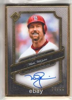 2021 Transcendent Collection Auto MARK MCGWIRE Gold Framed AUTOGRAPH 05/20 Topps