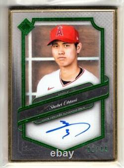 2021 Transcendent Collection Auto SHOHEI OHTANI Gold Framed AUTOGRAPH 1/15 Topps