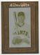 2022 Topps Allen And Ginter Buster Posey Mini Framed Yellow Printing Plate 1/1
