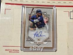 2022 Topps Definitive Pete Alonso Framed Auto Serial/Jersey Match 20/30 Mets RAW