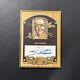 2022 Topps Gilded Jim Thome Emerald Gold Framed Hall Of Famers Auto Plaque /25