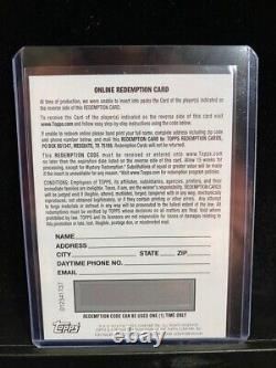 2022 Topps Gold Label Bobby Witt Jr. Framed Auto Redemption RC Rookie Royals