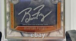 2022 Topps Museum Collection Framed Silver Auto Buster Posey #MFA-BP /15