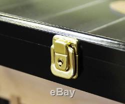 40 Acrylic Cubes Baseball Ball Cabinet Wall Display Case 98% UV Lockable