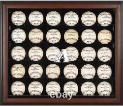 Arizona Diamondbacks Logo Brown Framed 30-Ball Display Case Fanatics