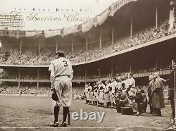 Babe Ruth The Babe Bows Out New York Yankees Baseball Custom Framed Photo II