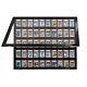 Baseball Card Display Case For 50 Graded Baseball Cards / Made In The Usa