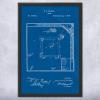 Baseball Field Patent Framed Print Baseball Decor Baseball Coach Gifts Dad Gifts