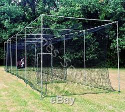 Batting Cage Frame Kit 12' x 12' x 55' EZ UP & DOWN Baseball Softball Frame Kit