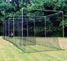 Batting Cage Net #24-42ply With Batting Cage Frame Kit Baseball Practice Netting