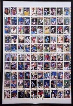 Brand New Upper Deck 1989 Rookies Uncut/framed Baseball Cards! Mint Condition
