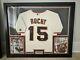 Bruce Bochy Framed Autographed Jersey And Photos Giants 3x Autographs