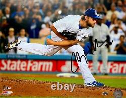 CLAYTON KERSHAW AUTOGRAPHED PHOTO Large Framed Certified Signed Auto COA