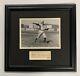 Cy Young Signed Government Postcard Framed Large Autograph With Photo Jsa