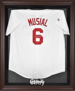 Cardinals Brown Framed Logo Jersey Display Case-Fanatics Authentic