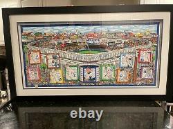 Charles Fazzino In a Yankee State of Mind Framed, Signed #274/500