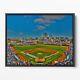 Chicago Cubs Wrigley Field Baseball Wall Art Framed Canvas