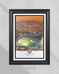 Chicago Cubs Wrigley Field Framed Print