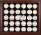 Chicago White Sox Logo Mahogany Framed 30-ball Display Case-fanatics