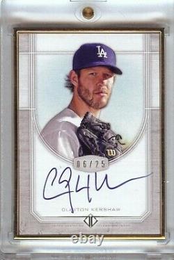 Clayton Kershaw 2017 Topps Transcendent Framed Auto Autograph Dodgers #CK 06/25